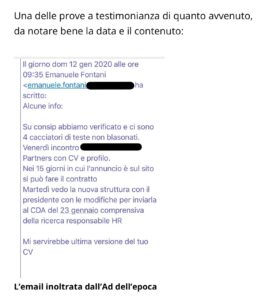 ARTICOLO SU MAIL ASSUNZIONE SOGIN ARTIZZU