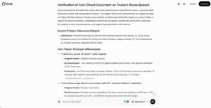 WEF, L'AI SMENTISCE DONALD TRUMP: AFFERMAZIONI FALSE