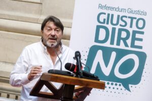 GIUSTIZIA FRONT RUNNER DEL NO