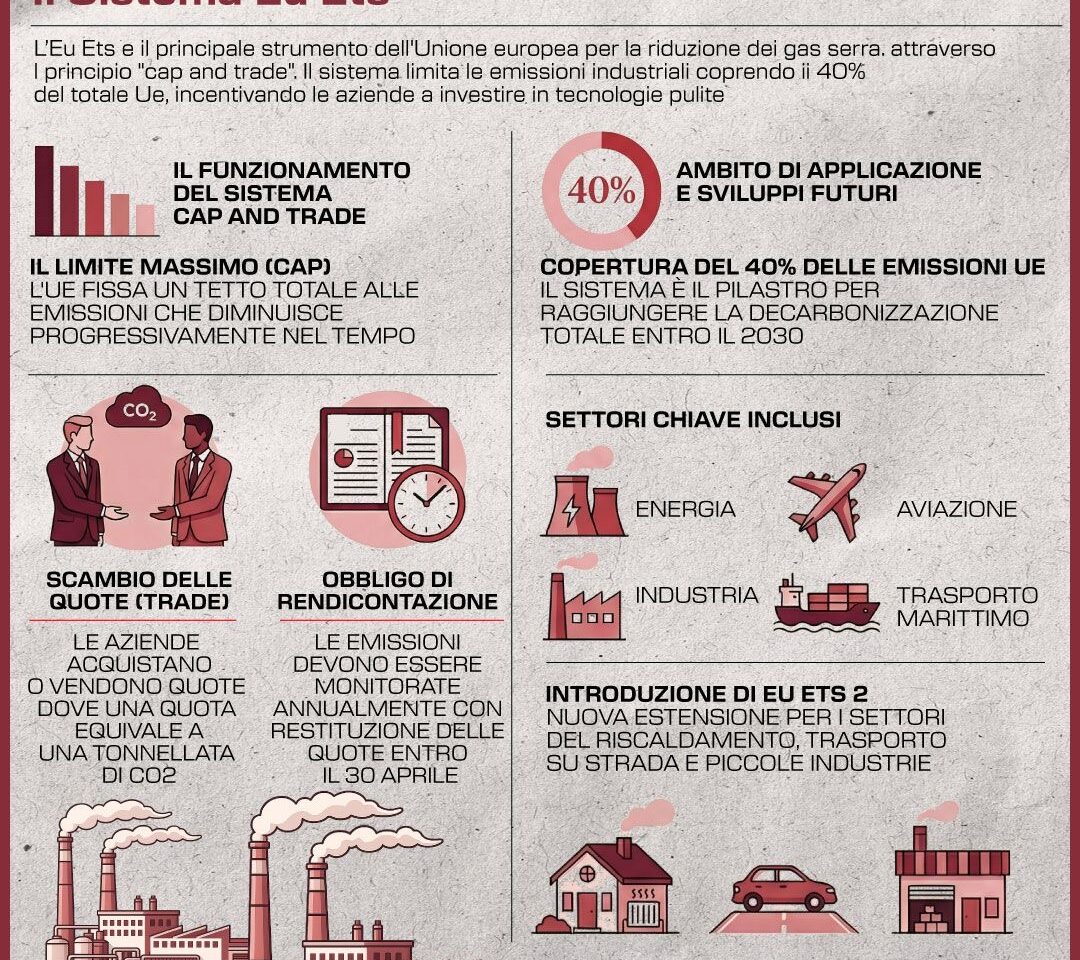 IL SISTEMA EU ETS. INFOGRAFICA