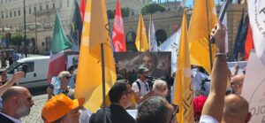 SINDACATI, A ROMA IL PRESIDIO NAZIONALE PER PLURALISMO DELLA RAPPRESENTANZA