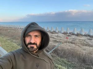 Giorgio Provinciali nelle coste ucraine sul Mar Nero © Giorgio provinciali e Alla Perdei