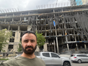 Giorgio Provinciali corrisponde da Kyiv dopo un violento bombardamento russo @Giorgio Provinciali e Alla Perdei